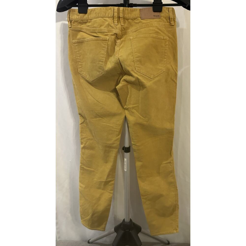 Madewell Yellow Corduroy Pants size 26 - Picture 2 of 5